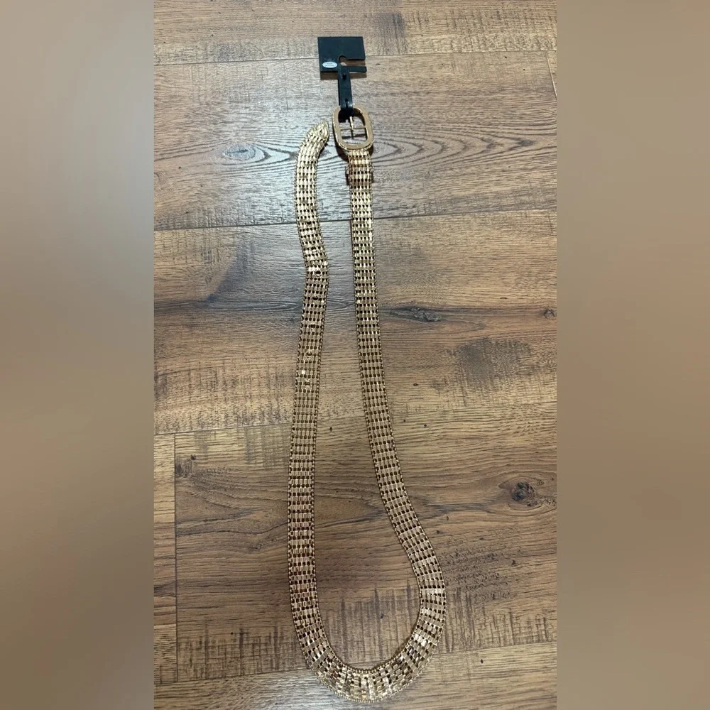 Elegant Gold Chain Belt